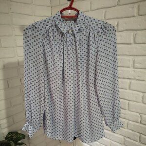 Anne Taylor Loft Petites Ladies Long Sleeve Blouse